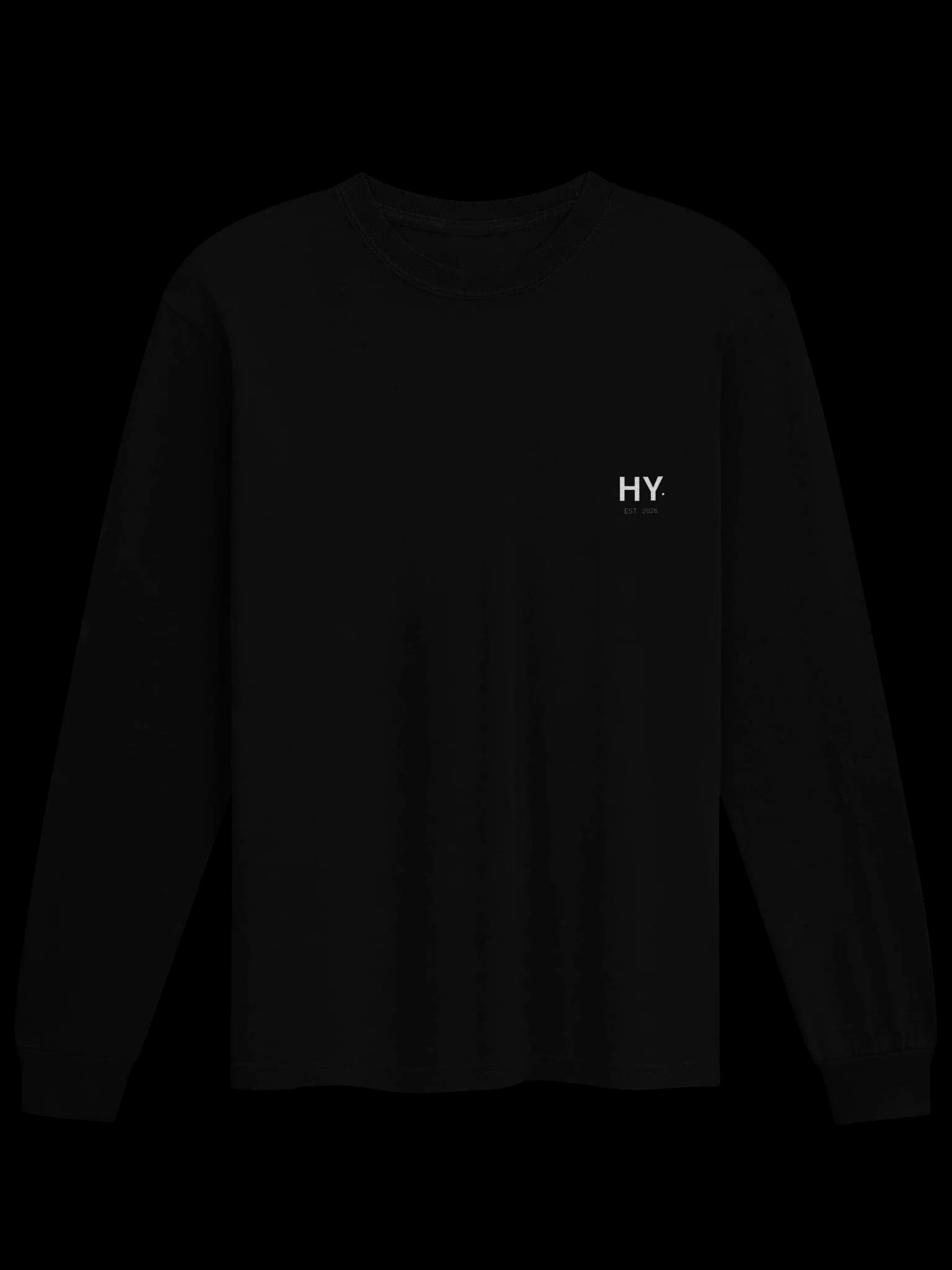 Ain't That Somethin' Long Sleeve — Black front